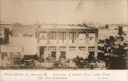 Post Office on Kearny ST. Less than 2 block from water Front. San Francisco, CA Postcard Postcard Postcard