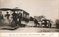 Clay St. Hill Rail Road Postcard