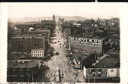 Market St. S.E. From Ferry Tower 1898 San Francisco, CA Postcard Postcard Postcard