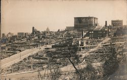 San Francisco in Ruins California Postcard Postcard Postcard