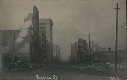 Mission St. Earthquake Postcard