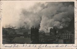 Fire of 1906 Earthquake San Francisco, CA Postcard Postcard Postcard