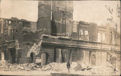 Ruins from the Earthquake and Fire Postcard