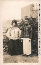 Chinese Mr/Mrs Wong Sun Yeu Clemens Earthquake San Francisco, CA Postcard Postcard Postcard