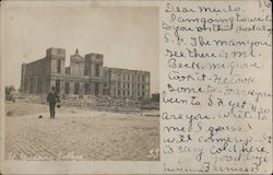 St. Ignatius College Earthquake Postcard