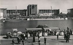 Federal Building and Lagoon - 1940 Golden Gate International Exposition Postcard