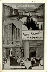 Seymour Café, 50 West 45th St New York City, NY Postcard Postcard