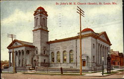 St. John's M. E. Church Postcard