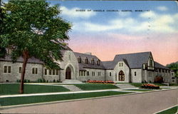 Queen Of Angels Church Austin, MN Postcard Postcard