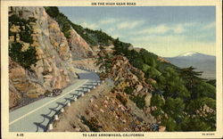 On The High Gear Road Postcard