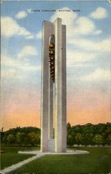 Deeds Carillon Dayton, OH Postcard Postcard