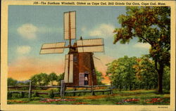 The Eastham Windmill Cape Cod, MA Postcard Postcard