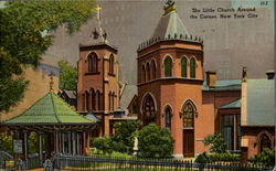 The Little Church Around The Corner New York City, NY Postcard Postcard