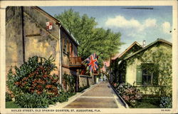 Aviles Street St. Augustine, FL Postcard Postcard