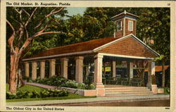 The Old Market St. Augustine, FL Postcard Postcard