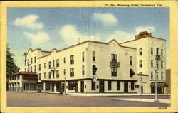 The Waverly Hotel Columbus, GA Postcard Postcard