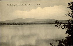 The Belknap Mountains From Lake Winnisquam Lake Winnipesaukee, NH Postcard Postcard