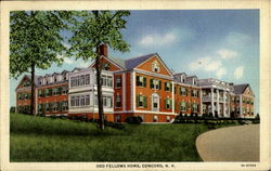 Odd Fellows Home Postcard