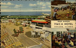 Roof Garden Yucca Hotel, 826 S. Wabash Avenue Chicago, IL Postcard Postcard