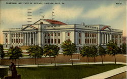 Franklin Institute Of Science Postcard