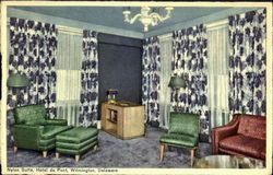 Nylon Suite Hotel Du Pont Postcard