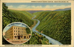 Pennsylvania's Grand Canyon Wellsboro, PA Postcard Postcard