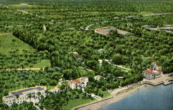 Aerial View Of Ringling Museum Of Art Sarasota, FL Postcard Postcard