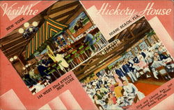 Visit The Hickory House, 144 West 52nd Street Postcard