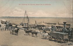 Gleaning the Harvest, Ranch life in California Postcard Postcard Postcard