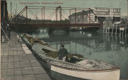 Fishing Smack Fleet Postcard