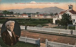 Burbank's Experimented Grounds at Santa Rosa Postcard