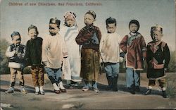 Children of New Chinatown San Francisco, CA Postcard Postcard Postcard