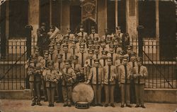 A Group of Boys in a Band San Francisco, CA Postcard Postcard Postcard