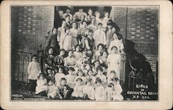 Girls in Oriental Home San Francisco, CA Postcard Postcard Postcard