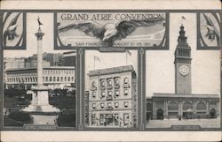 Grand Aerie Convention August 21-28, 1911. Postcard