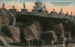 The Parapet, Sutro Heights Postcard