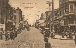 Fillmore Street Postcard