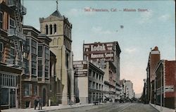 Mission Street Postcard