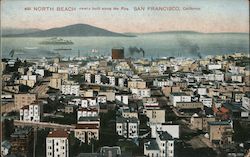 North Beach Newly Built Since the Fire Postcard