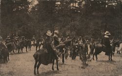 Carmel-By-The-Sea Historical Pageant Postcard