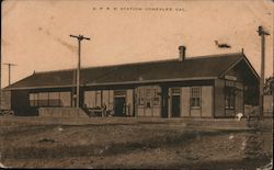 S.P.R.R Station Postcard