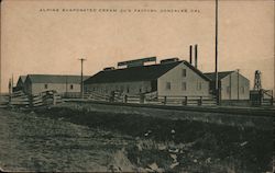 Alpine Evaporated Cream Co's Factory Gonzales, CA Postcard Postcard Postcard