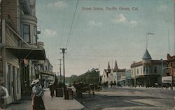 Street Scene Pacific Grove, CA Postcard Postcard Postcard