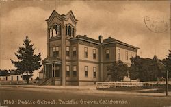 Public School Postcard