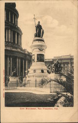 Lick Monument Postcard