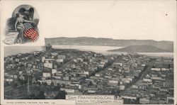 City From Telegraph Hill San Francisco, CA Postcard Postcard Postcard