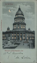 City Hall Dome San Francisco, CA Postcard Postcard Postcard