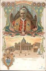 Pius X Pont Max Religious Postcard Postcard Postcard