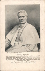 Pope Pius X Postcard