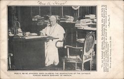 Pope Pius X Religious Postcard Postcard Postcard